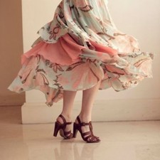 ROBE H&M 38 HIPPIE CHIC