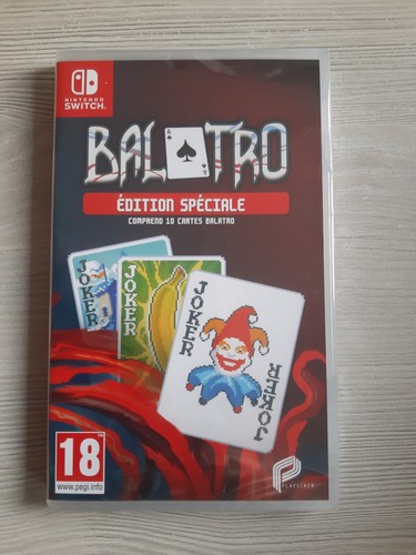 Balatro sur nintendo switch - balatro,