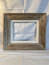 Cadre Montparnasse Ancien Sculpté 3F  27 X 22 Cm patine Cérusée  tableau Dessin