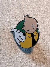 TINTIN / HERGÉ  PIN'S ROND