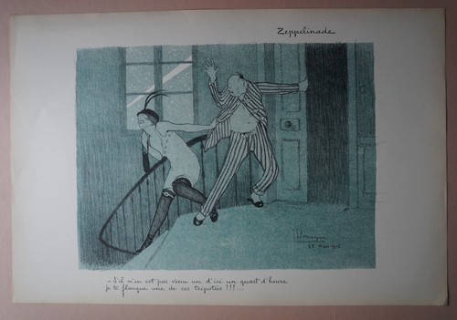 Lithographie ww1 - lithographie,
