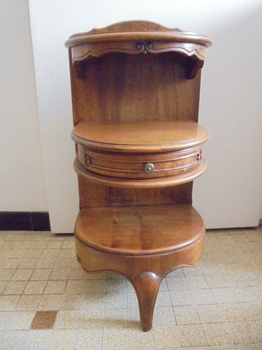 Ancienne table chevet bout - table,