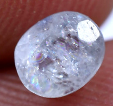 Non Traité Naturel Ceylan Bleu Saphir 0.80 CT Agl Certifié Ovale Ample Gemme