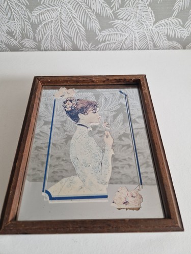 Ancienne boîte clés - à,