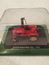 BABIOLE SUPER BABI 203 - 1954 - Miniature Hachette Tracteurs Monde Agricole