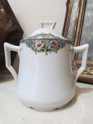 Ancien sucrier porcelaine - ancien,