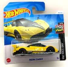 6558 HOT WHEELS / RACE DAY 2024 / 99/250 PAGANI ZONDA JAUNE