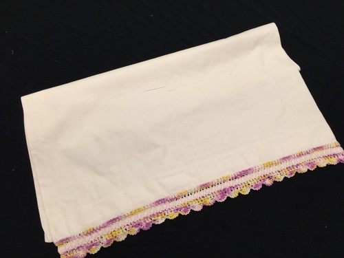 Vintage single white - single, cotton