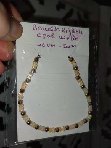 Bracelet opale welo ethiopie - opale,