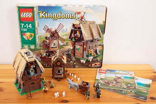 Lego castle 7189 mill village - lego,
