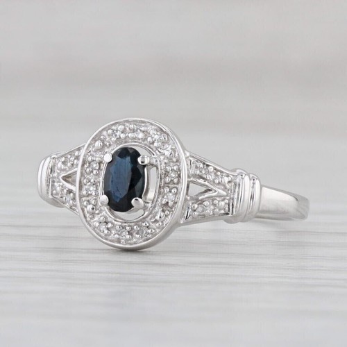 Bague halo simulée - , diamant