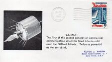 COMSAT cummunication satellite launch Patrick AFB Clyde SARZIN Space cover !!