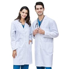 Blouse Blanche Chimie Coton Blouse Laboratoire Femme Homme Blouse Chimie Lyce...