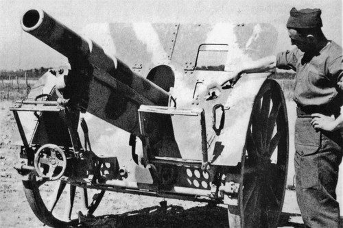 Ww2 german howitzer 14 - howitzer, fh