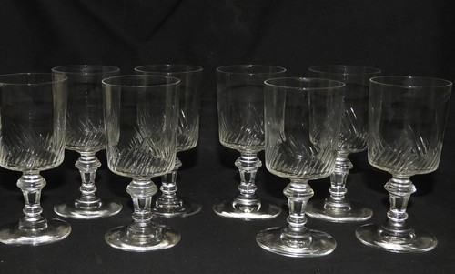 Lot verres pied - verres, à
