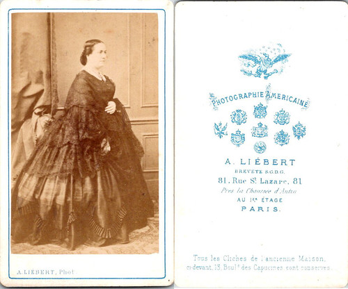 Cdv liébert paris femme - liébert,, paris,