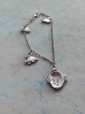 1970, JOLI ANCIEN BRACELET EN ARGENT MASSIF, 15 GR, A PORTER OU A FONDRE