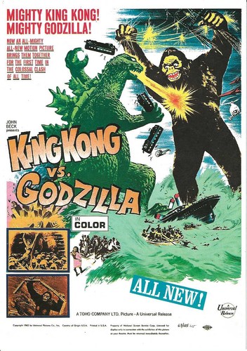 King kong contre godzilla - "king,