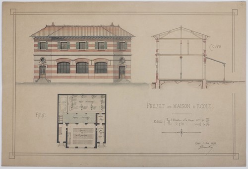 Dessin architecture original - d'architecture,