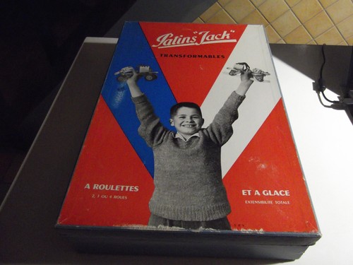 Jouet ancien patins jack - ,