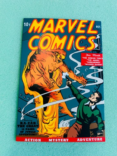 Carte postale 15x10 marvel - postale,