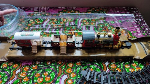 Train noël ferroviaire - ferroviaire,