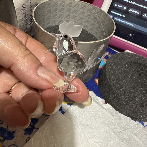 Petit coq cristal swarovski - petit,