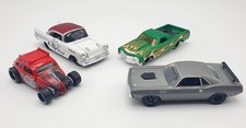 Lot 5 1/64 Hot Wheels M4 Maisto Jada Toys Chevrolet Bel Air VW Cox Plymouth