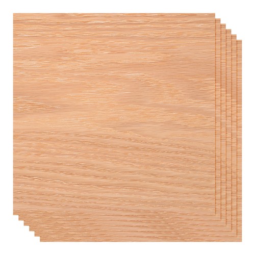 6 feuilles placage bois