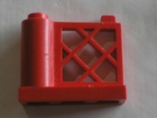 Barriere rouge LEGO TRAIN red gate ref 3358 / set 190 118 131 119 ...