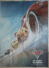 CARS 3 - ORIGINALE AFFICHE DU FILM EN 120/160CM - MOVIE POSTER - 2017