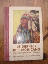 8778  Album Chocolat Cémoi Cooper Le Dernier des Mohicans Chromos