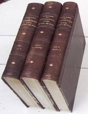 Dict. Français Illustré des Mots et des Choses 1887/89 LARIVE & FLEURY 3 vol. BE