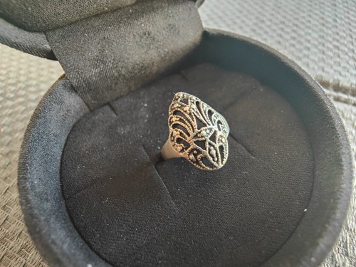 Bague oeil ajourée art - oeil,