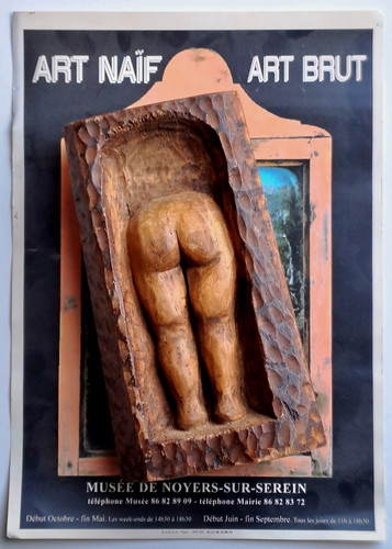 Sculpture naïve bois - naïve, art