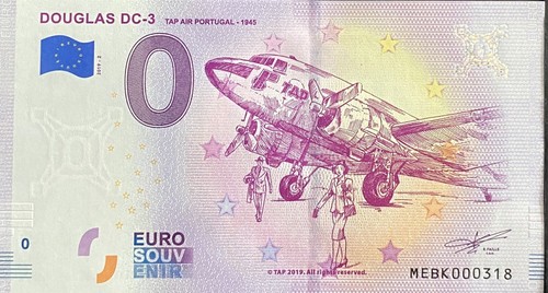 Billet euro douglas dc3 - euro, pat