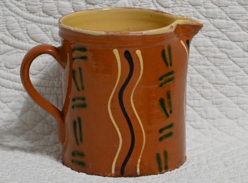 Tri color slip - slip, painted