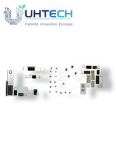 Kit complet de vis et supports