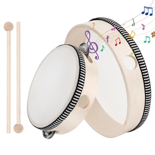 Pièces tambourin la main - pièces, à