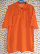 Maillot Arbitre Nike Dri Fit Orange manche courte Ligue Football Homme - XL