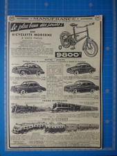 JOUETS MANUFRANCE AUTOS TRAINS