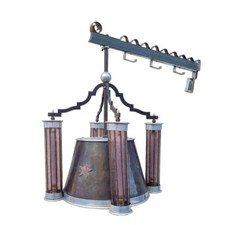 Potence Et Lanterne, Cuivre