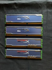 Mémoire Ram Kingston DDR3 hyperx blu pc3-10666 cas9  4 x 2Go ( 8Go ) Gaming