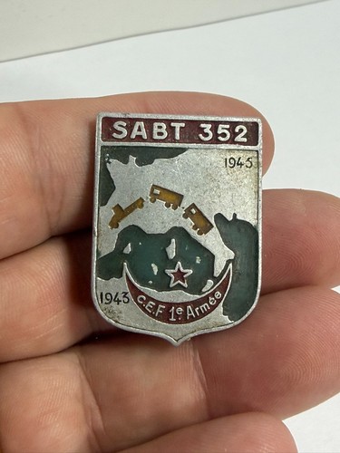 Insigne 352 b t - s.a.b.t, 1943