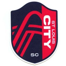 St Louis City Primaire Mls Crest Pro-Weave Jersey Patch