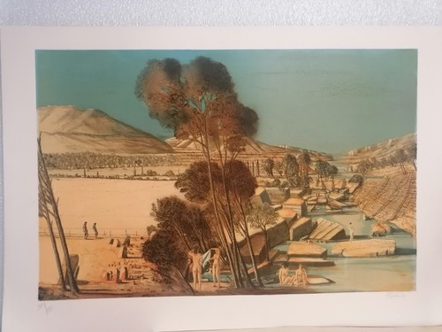 Lithographie signée - , –