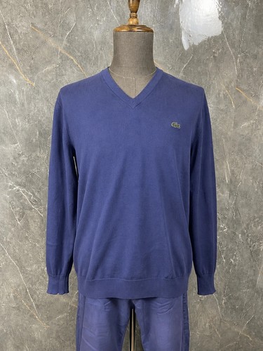 Pull lacoste homme bleu roi - pull,