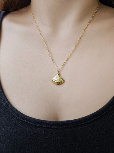 Collier femme coquillage - collier,