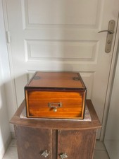 Ancien Malle Boîte Chevet