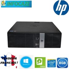 HP rp5800-retail System INTEL PENTIUM G850  -500GB-8GB DDR3-WINDOWS 10 PRO